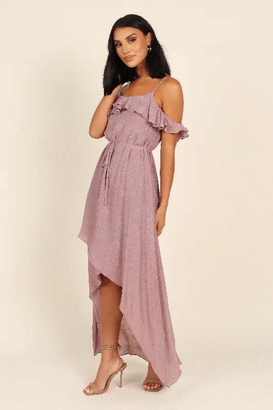 Tarma Maxi Dress - Mauve