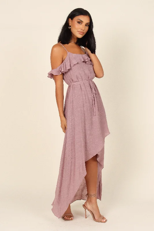 Tarma Maxi Dress - Mauve